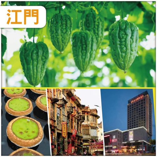 江門 迎一年一度杜阮涼瓜節、品地道爽脆杜阮涼瓜宴、鬧市區內中嘉維也納國際酒店 純玩2天