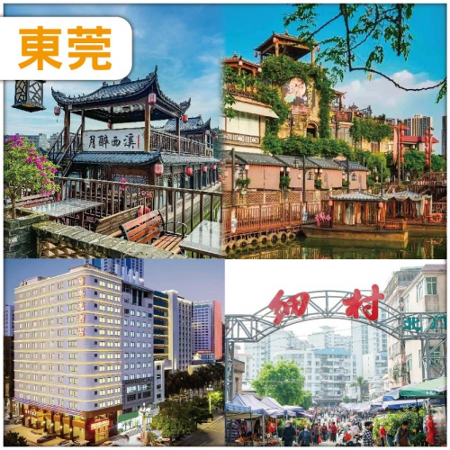 x東莞 購物天堂：細村批發市場  東莞.粵龍酒店純玩2天